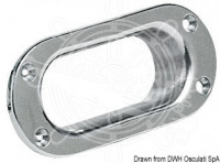 Osculati 01.352.00 - Клюзы овальные 140 x 63 x 17 мм