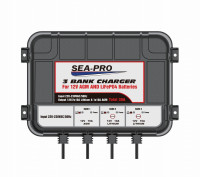 Зарядное устройство SEA-PRO ТЕ4-0286 (1х12В AGM, 2х12В LiFePo4)