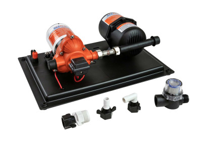 Комплект автоматического насоса с расширительным бачком 0,75л, 12 В, SeaFlo