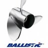 933525 Гребной винт MICHIGAN Ballistic XL для двигателей 150-300 л.с., 3x14-1/4x25, 3-лопасти, правый, сталь, требует сменную втулку (Michigan)