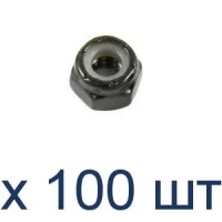 RAM-NUT25ZUU-100 гайка 1/4-20 RAM самоконтрящаяся. Комплект 100 шт
