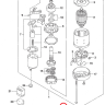 Крепежная скоба двигателя электростартера Suzuki DF9,9B, DF15A, 20A (Band, Starter Motor) - 31912-89L00-000