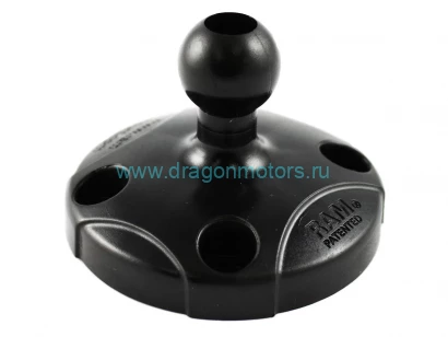 RAP-SB-202U шар RAM 19 мм (3/4) с круглым основанием и отверстиями AMPS