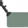 RAM-B-166-326-VIS-G1U RAM Twist-Lock крепление на присоске с поворотным кронштейном и солнцезащит
