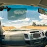 RAM-B-166-326-VIS-G1U RAM Twist-Lock крепление на присоске с поворотным кронштейном и солнцезащит