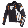 Куртка мужская DAINESE DYNO - BLACK/WHITE/FLUO-ORANGE