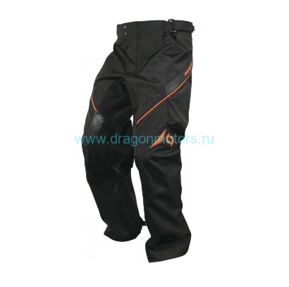 Мотоштаны мужские SCOTT ADVENTURE - black/orange
