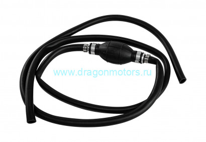 Шланг 10 мм с грушей без переходников, 2 м