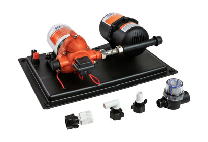 Комплект автоматического насоса с расширительным бачком 0,75л, 24 В, SeaFlo