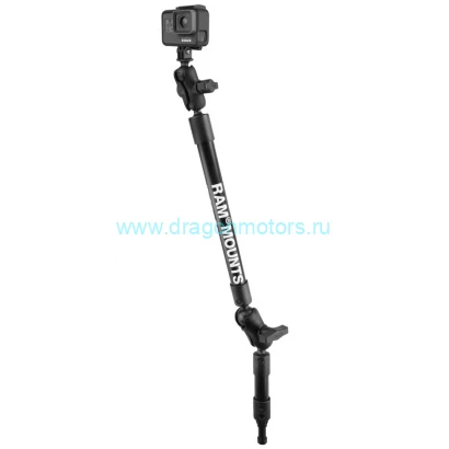 RAP-114-PSP-4-A-GOP1 Крепление для камеры RAM Tough-Pole  9 дюймов с шлицевой стойкой