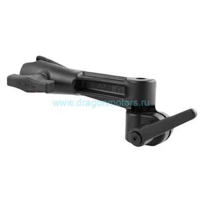 RAM-261MU Поворотный рычаг RAM с металлической ручкой, отверстием 1/2"NPT и рычагом с одной головкой