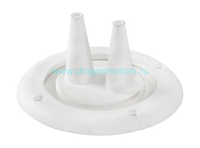 Уплотнитель для 2-х тросов управления белый, д. 105 мм