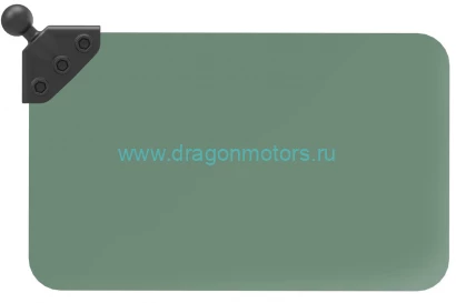 RAP-393-G1U козырек солцезащитный RAM темно-зеленый, шар 25 мм (1)