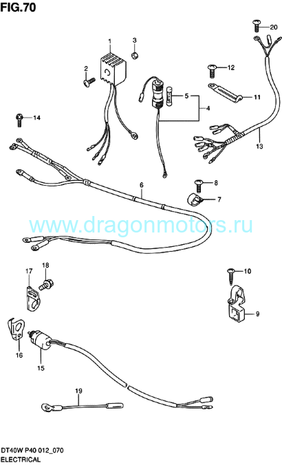 SWITCH ASSY,NEUTRAL (Выключатель нейтрали, в сборе) 37721-94404-000