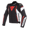 Куртка мужская DAINESE DYNO - BLACK/WHITE/FLUO-RED