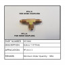 Т-фитинг для ГРС (1/4 * 1/4) Sea First - HTH300
