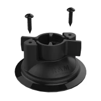 RAP-224-1U присоска RAM Twist-Lock  с поворотным механизмом, без шара, 2 шурупа,