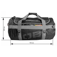 Водонепроницаемая сумка-рюкзак OverBoard OB1059BLK - Adventure Duffel Bag - 90L (Black)