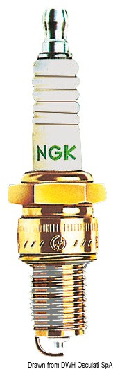 Osculati 47.558.71 - Свеча Osculati NGK BPR6FS 2623