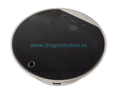 Раковина круглая со стеклянной крышкой Dometic SNG 420, 420х148 мм
