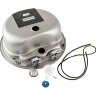 Раковина круглая со стеклянной крышкой Dometic SNG 420, 420х148 мм