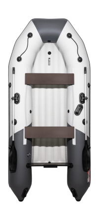 Надувная лодка ПВХ, Таймень NX 3200 НДНД, св.серый/графит