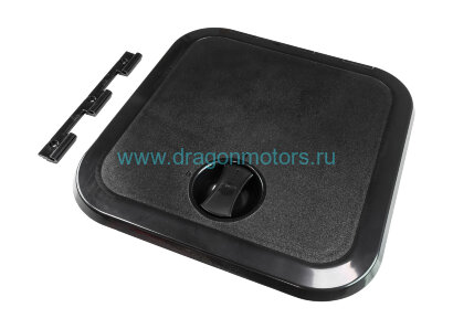 Люк смотровой 373 х 373 мм, черный (SP2747)