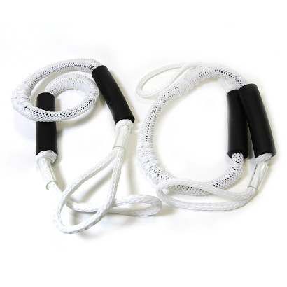 Эластичный швартовый трос 1,37м-1,52м белый