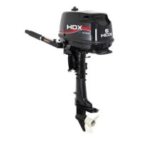 Лодочный мотор 4-х тактный HDX F6 ABMS