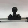 RAM-B-231NHU-TRA1 шар RAM 25 мм (1) с двумя креплениями на Т-салазки