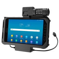 RAM-HOL-SAM58PDCLU RAM Skin  Combo-Locking Power + подставка для данных для Samsung Tab Active2