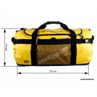 Водонепроницаемая сумка-рюкзак OverBoard OB1059B - Adventure Duffel Bag - 90L (Yellow)