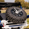 Крепление для запасного колеса для Yamaha YXZ1000R (черное)