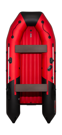 Надувная лодка ПВХ, Таймень NX 3400 НДНД PRO, красный/черный