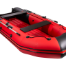 Надувная лодка ПВХ, Таймень NX 3400 НДНД PRO, красный/черный