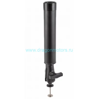 RAM-119-5 держатель RAM Tube для удилищ, шар 38 мм (1,5) с длинным винтом, алюминий