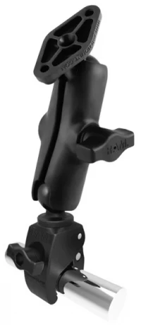RAP-B-400-238U крепление RAM струбцина малая, муфта 95 мм, шар с ромбическим основанием, композит