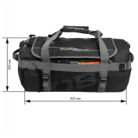 Водонепроницаемая сумка-рюкзак OverBoard OB1091BLK - Adventure Duffel - 35L (Black)