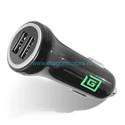 RAM-GDS-CHARGE-USB2HCIG RAM GDS USB адаптер в авто розетку 12-24 В, 5 В, 2*2,4A, 24 Вт