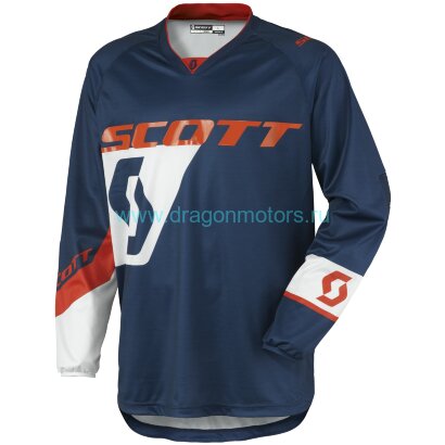 Джерси SCOTT 350 Kids Dirt - blue/orange