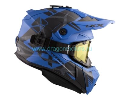 Шлем бэккантри CKX TITAN ORIGINAL CLIMB, синий матовый