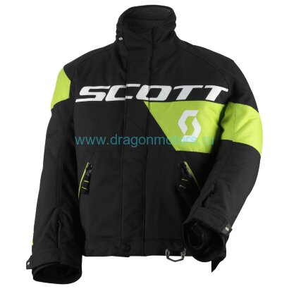 Куртка детская SCOTT Team - black/lime green