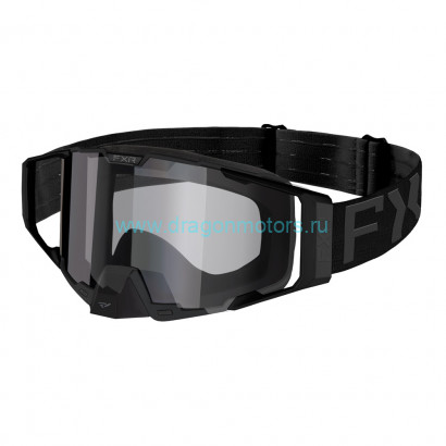 Очки FXR Combat Cold Stop Clear без подогрева Black Ops