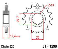JT звезда передняя JTF1299.14