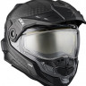Шлем CKX Mission AMS Full Face Helmet Carbon Grey Matte Winter с подогревом