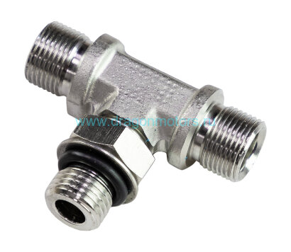 Т-фитинг для ГРС (1/4 * 9/16) Sea First - HTO14BBS