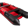 Надувная лодка ПВХ, Таймень NX 3600 НДНД PRO, красный/черный