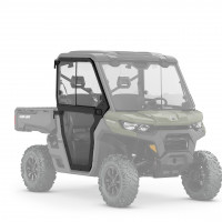 Прозрачные жесткие полноразмерные двери для BRP Traxter, Traxter MAX