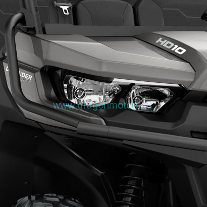 Передняя защита фар DragonFire Exo-Frame для Defender, Defender MAX