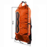 Водонепроницаемый гермомешок рюкзак (с двумя плечевыми ремнями) Aquapac 761 - Noatak Wet & Drybag - 15L (Orange)